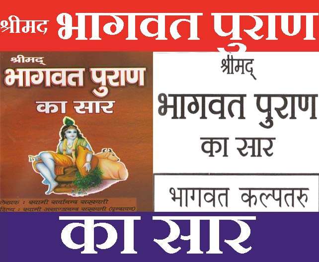 Bhagwat Puran Saar | श्रीमद्भागवत पुराण सार: भगवान विष्णु और कृष्ण लीलाओं का संक्षिप्त वर्णन | - PoojaBooks.Com