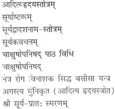 Aditya Hridaya Stotra in Hindi And Sanskrit | आदित्य हृदय स्तोत्र संस्कृत एवं हिंदी में - PoojaBooks.Com