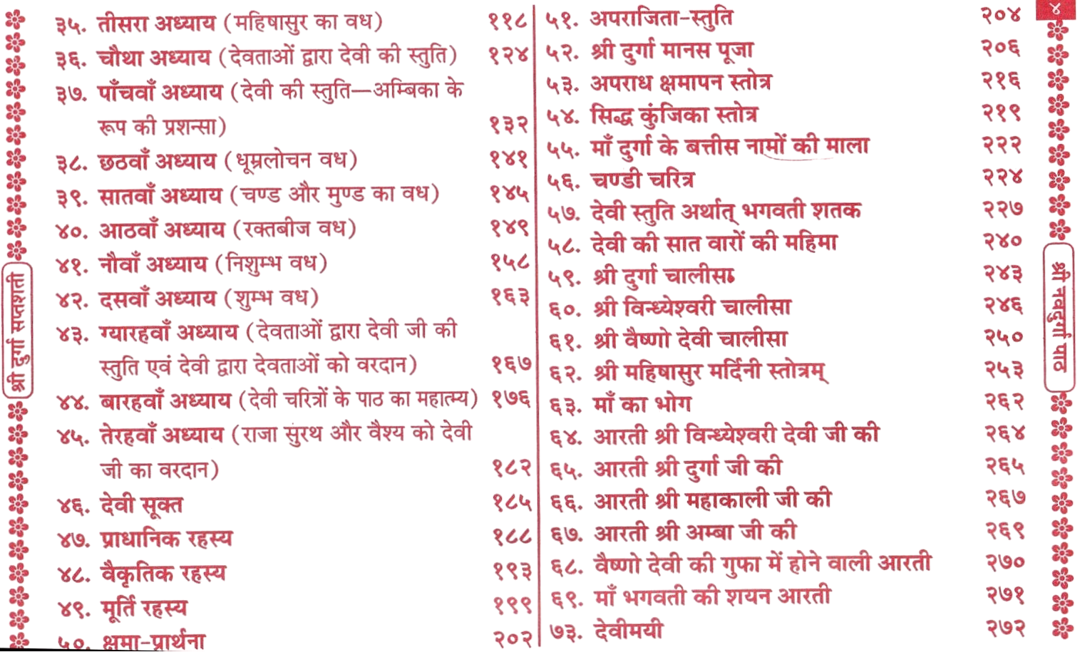 Durga Saptashati with Nav Durga Path in Hindi | Complete Chandi Paath and Navdurga Stotra | सप्तशती पाठ और नवदुर्गा स्तोत्र सहित संपूर्ण देवी उपासना सरल हिंदी भाषा में | Chandi Path, Kavach, Argala, Keelak & Devi Mahatmya - PoojaBooks.Com
