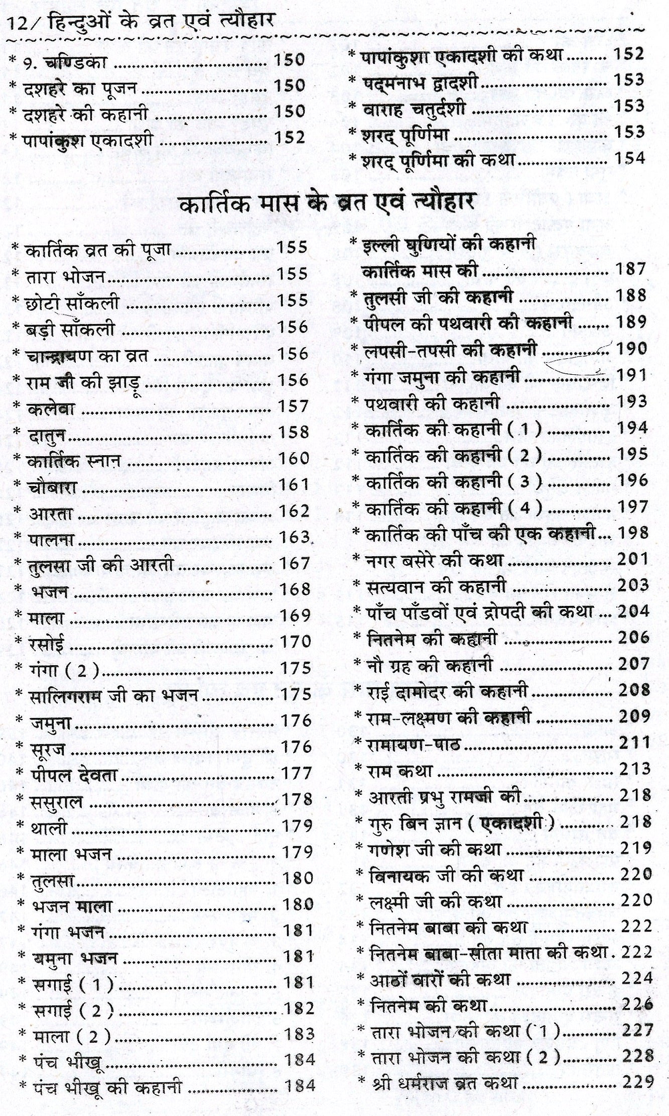 Hinduon Ke Vrat Aur Tyohaar | Contains All Vrat And Tyohar, Its Stories, Process, Aartiyan |Year Round Hindu Festivals and Vrat Katha Guide | व्रत त्यौहार – सभी व्रत, पर्व और त्यौहार की कथाएँ व पूजन विधि - PoojaBooks.Com