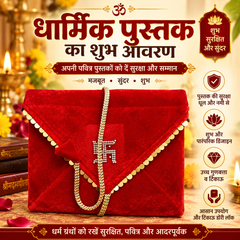 Premium Holy Book Cover for Any Book, Elegant Hindu Religious Book Cover