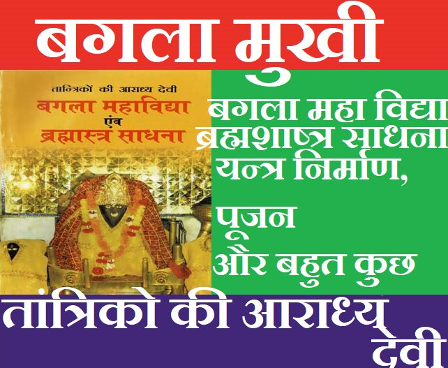 Baglamukhi | Baglamukhi Book In Hindi | Bagla Mahavidhya Evam Bhramstra Sadhna | Tantriko Ki Aradhya Devi - PoojaBooks.Com