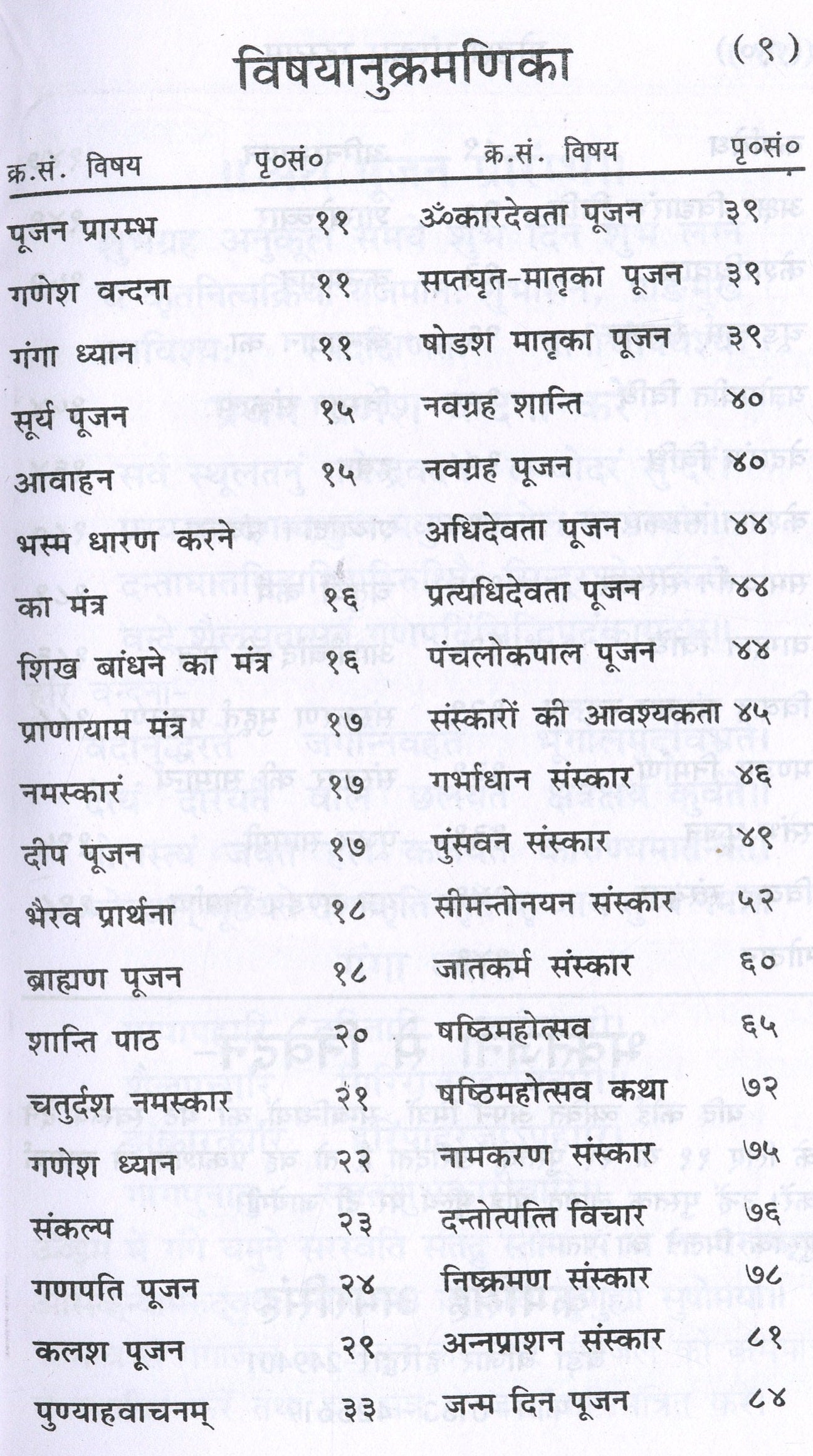 Hindu Dharma Ke Solah Sanskar in Hindi | Solah Sanskar - PoojaBooks.Com