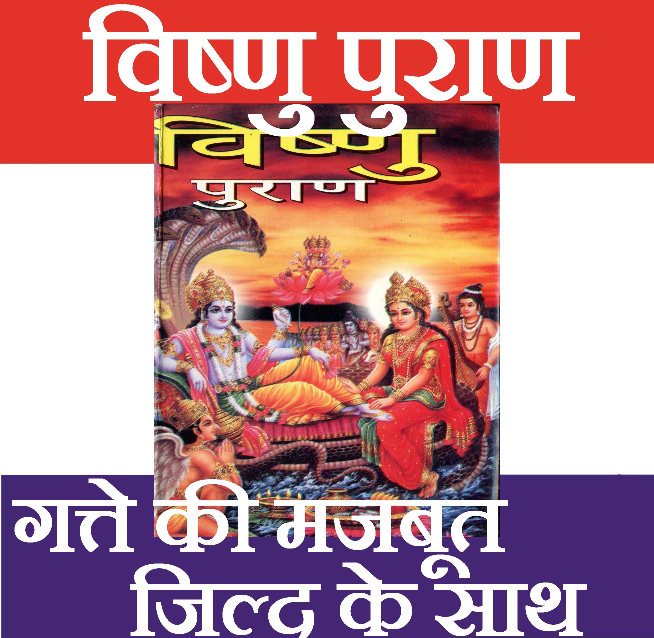 Vishnu Puran | Vishnu Puran In Hindi | Vishnu Sahastranamam Book Hindi | Vishnu Chalisa - PoojaBooks.Com