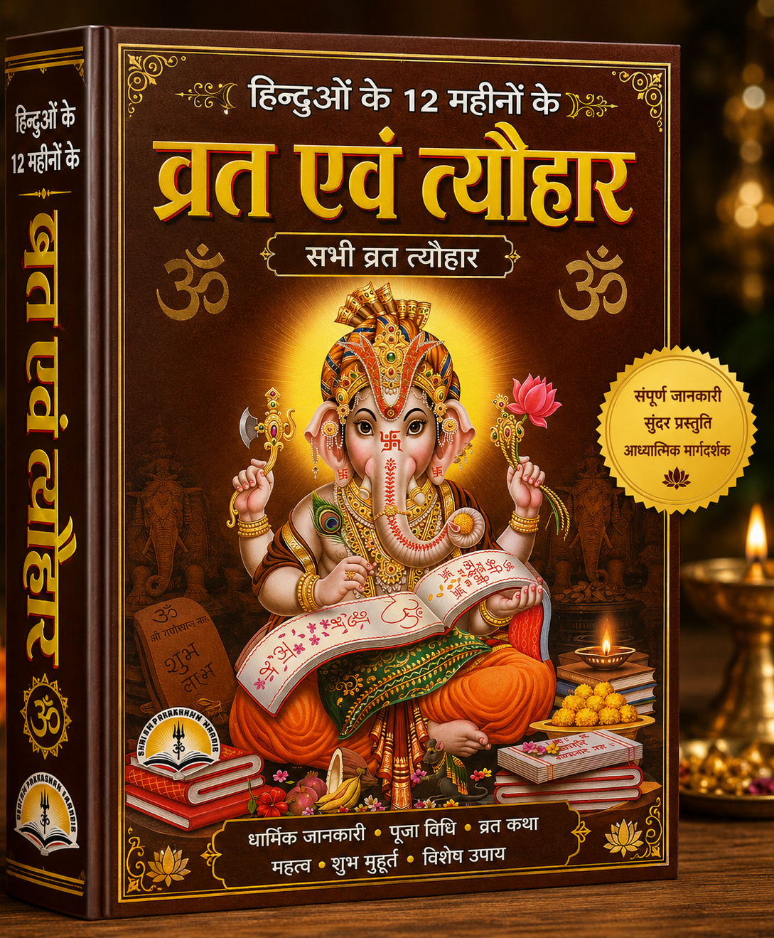 Hinduon Ke Vrat Aur Tyohaar | Contains All Vrat And Tyohar, Its Stories, Process, Aartiyan |Year Round Hindu Festivals and Vrat Katha Guide | व्रत त्यौहार – सभी व्रत, पर्व और त्यौहार की कथाएँ व पूजन विधि - PoojaBooks.Com